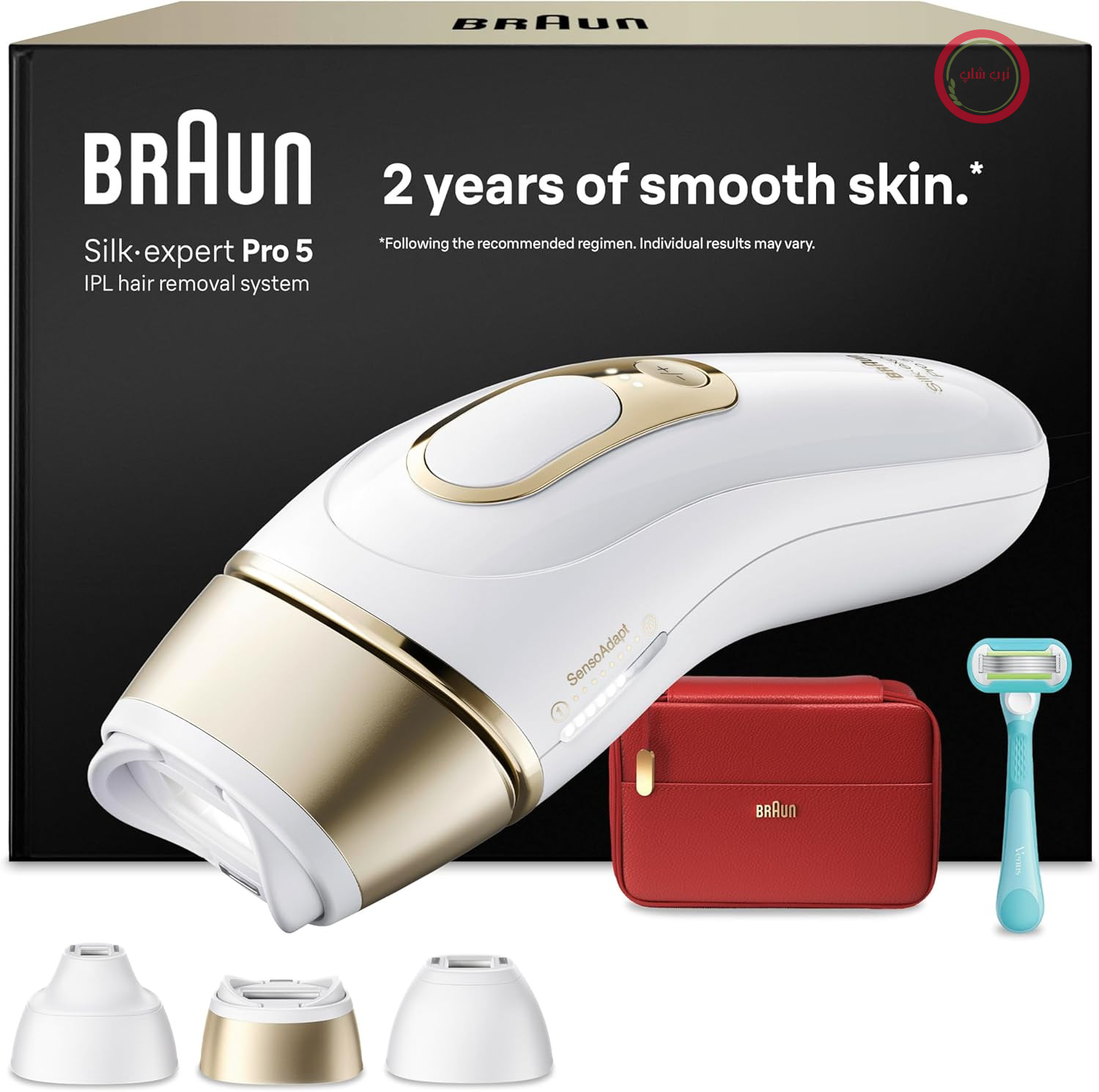 دستگاه لیزر خانگی حذف موهای زائد بانوان براون آلمان مدل Braun IPL PL5321